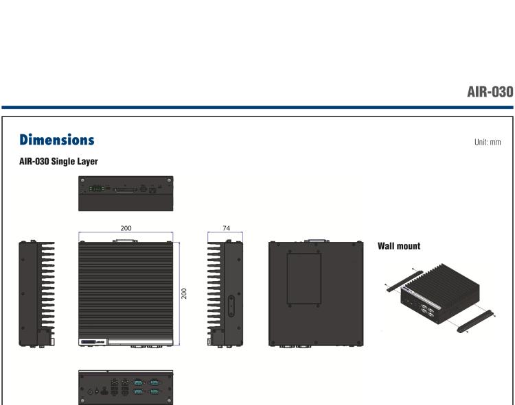 研華AIR-030 基于NVIDIA Jetson AGX Orin的邊緣AI推理系統