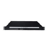 研華ACP-1010 1U 上架式機(jī)箱，用于全長(zhǎng)卡或 ATX/ MicroATX 母板，配有雙SAS/ SATA硬盤托架