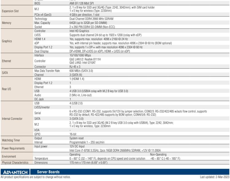 研華AIMB-286 Intel? 第8/9代 Core? i 系列處理器，搭載Intel H310芯片組。超薄設(shè)計(jì)，結(jié)構(gòu)緊湊。