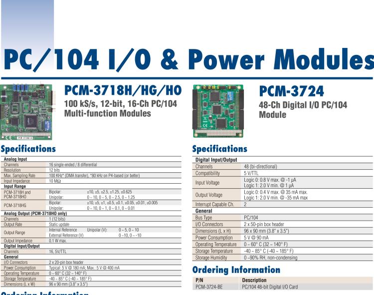 研華PCM-3835 IDE Flash 轉 CFC模塊