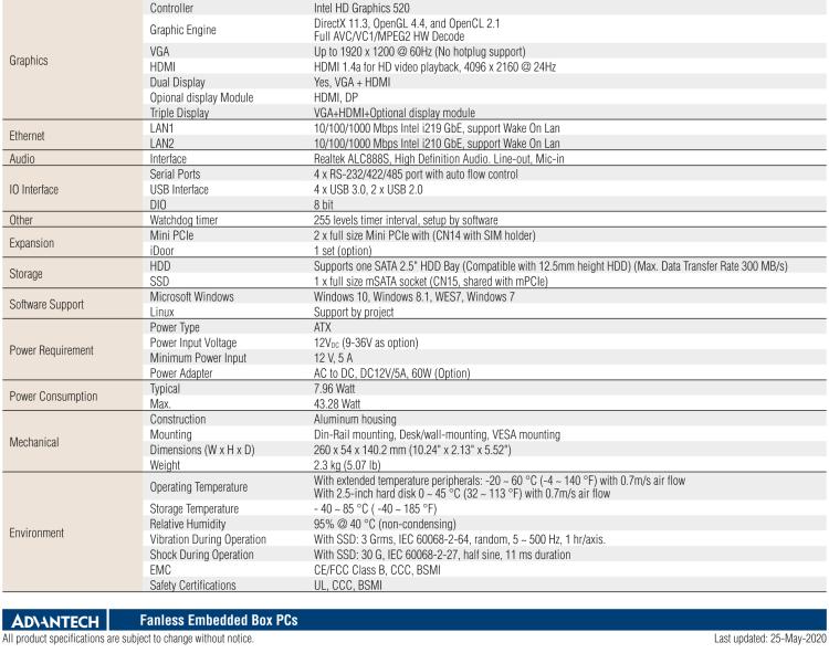 研華EPD-ARK-2250L 研華EPD專用應(yīng)用服務(wù)器，高級(jí)版。Intel i7，1TB SATA，16G DDR4。