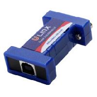 研華BB-232USB9M-LS ULI-321DK USB 2.0到RS-232轉換器，DB9公頭 端口號鎖定